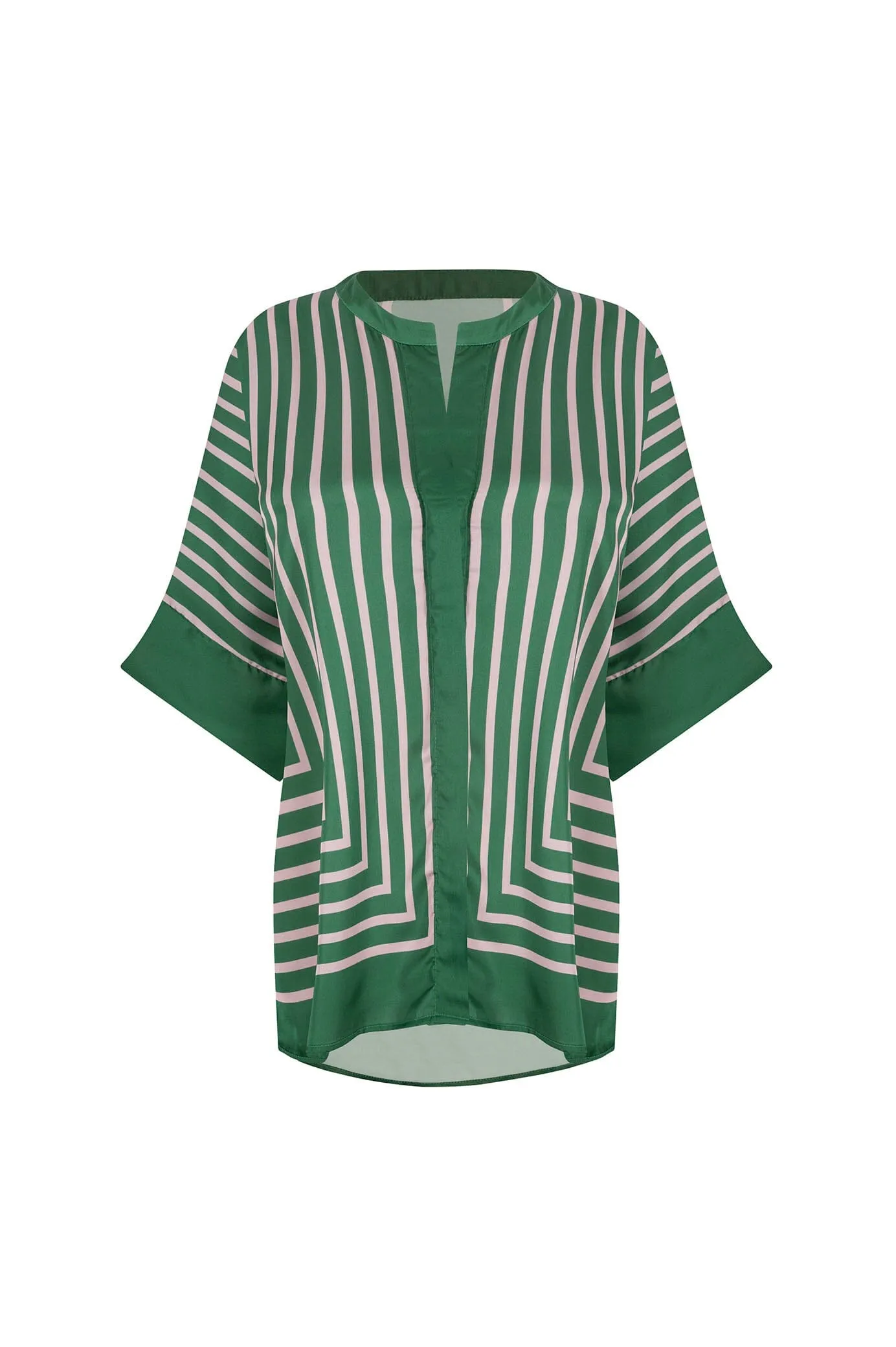 Alma Short Sleeve Top Emerald