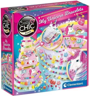 Clementoni - CRAZY CHIC: UNICORN BRACELETS