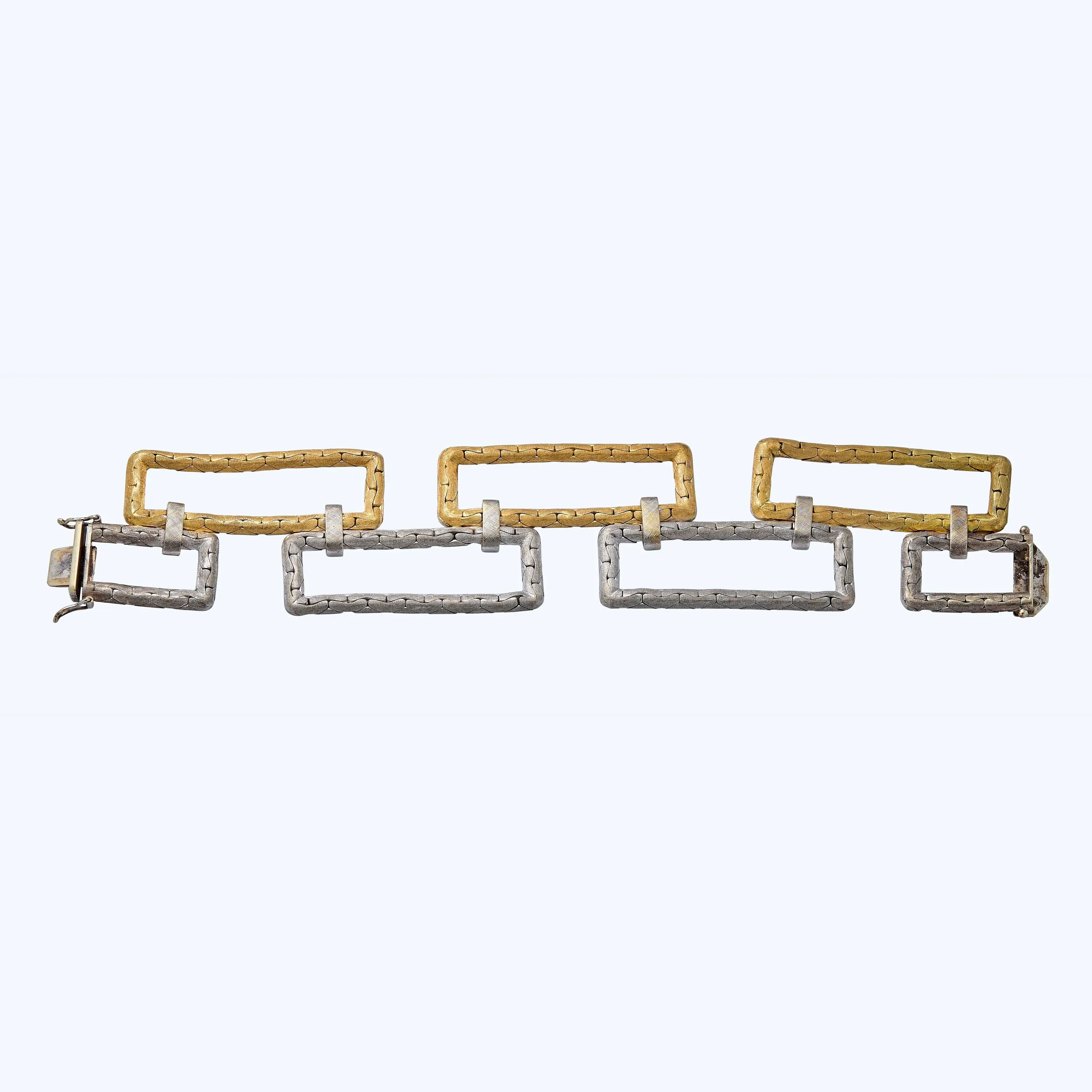 Geometric Gold Bracelet