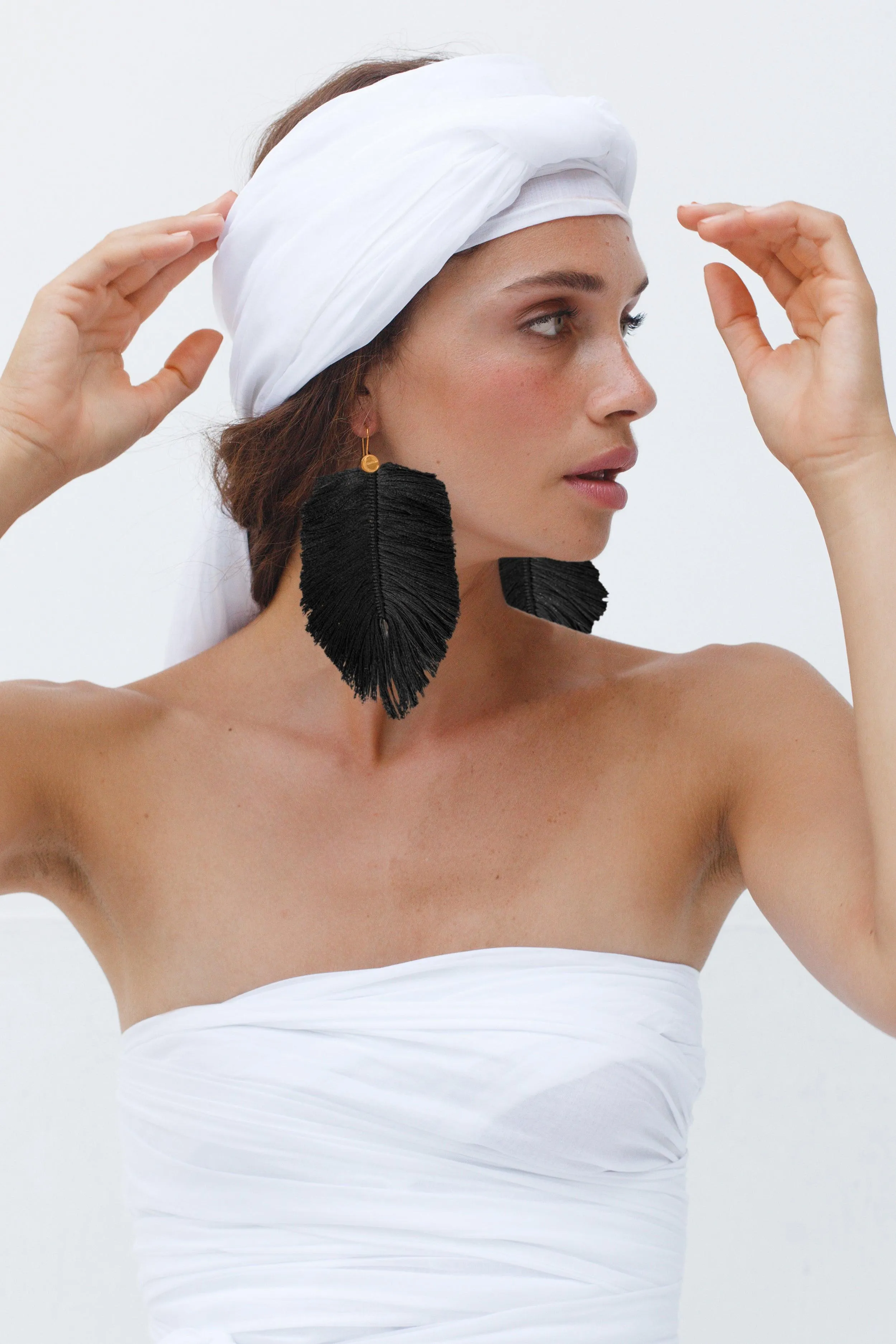 Lani Feather Earrings