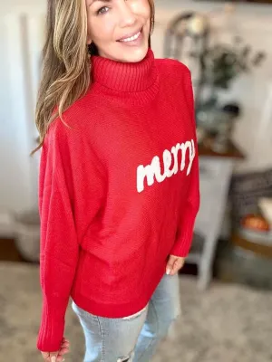 Merry Turtleneck Sweater 