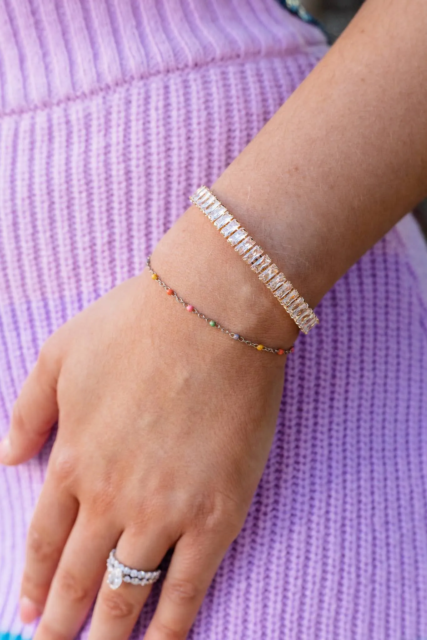 Shine Bright Cuff Bracelet - Gold