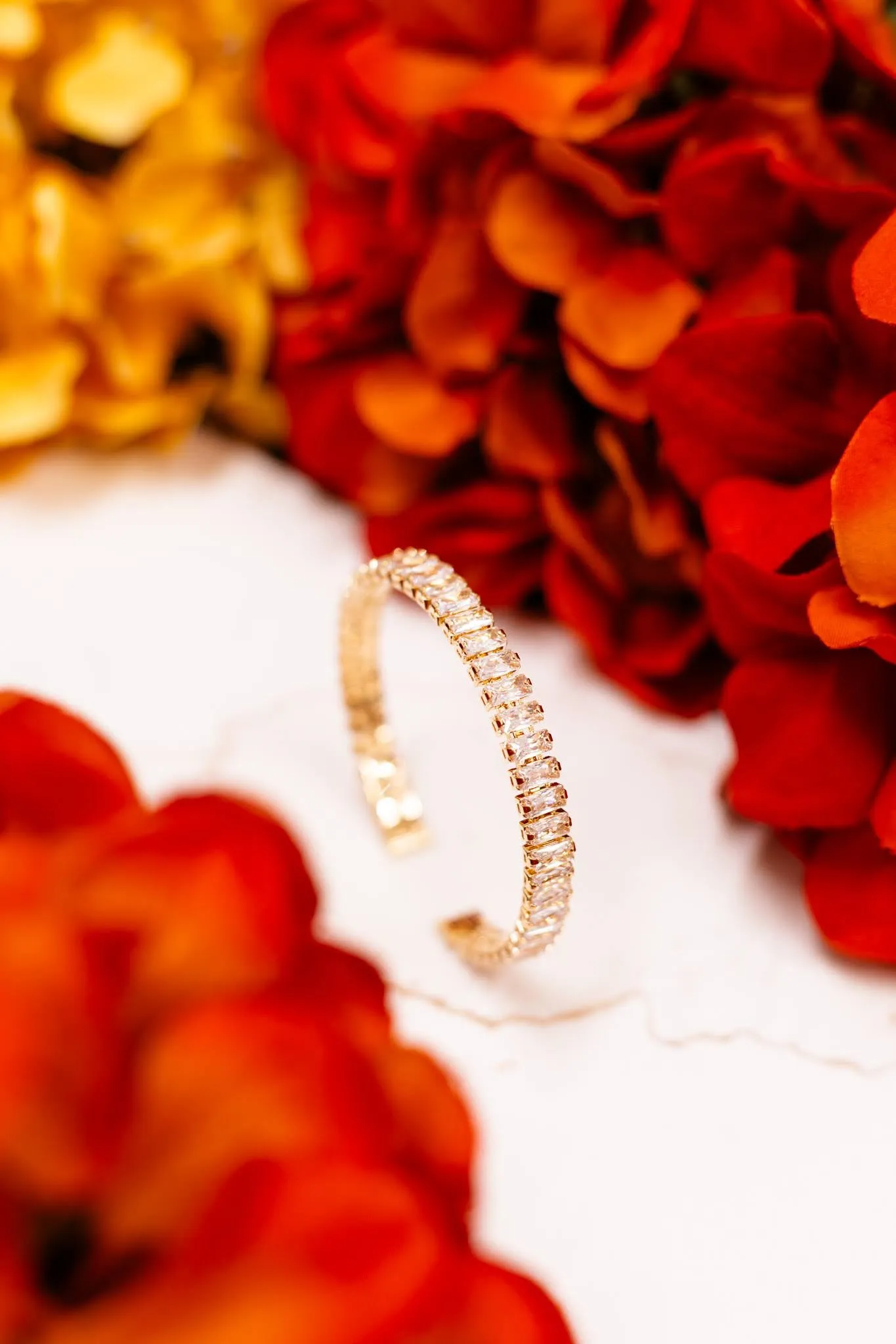 Shine Bright Cuff Bracelet - Gold