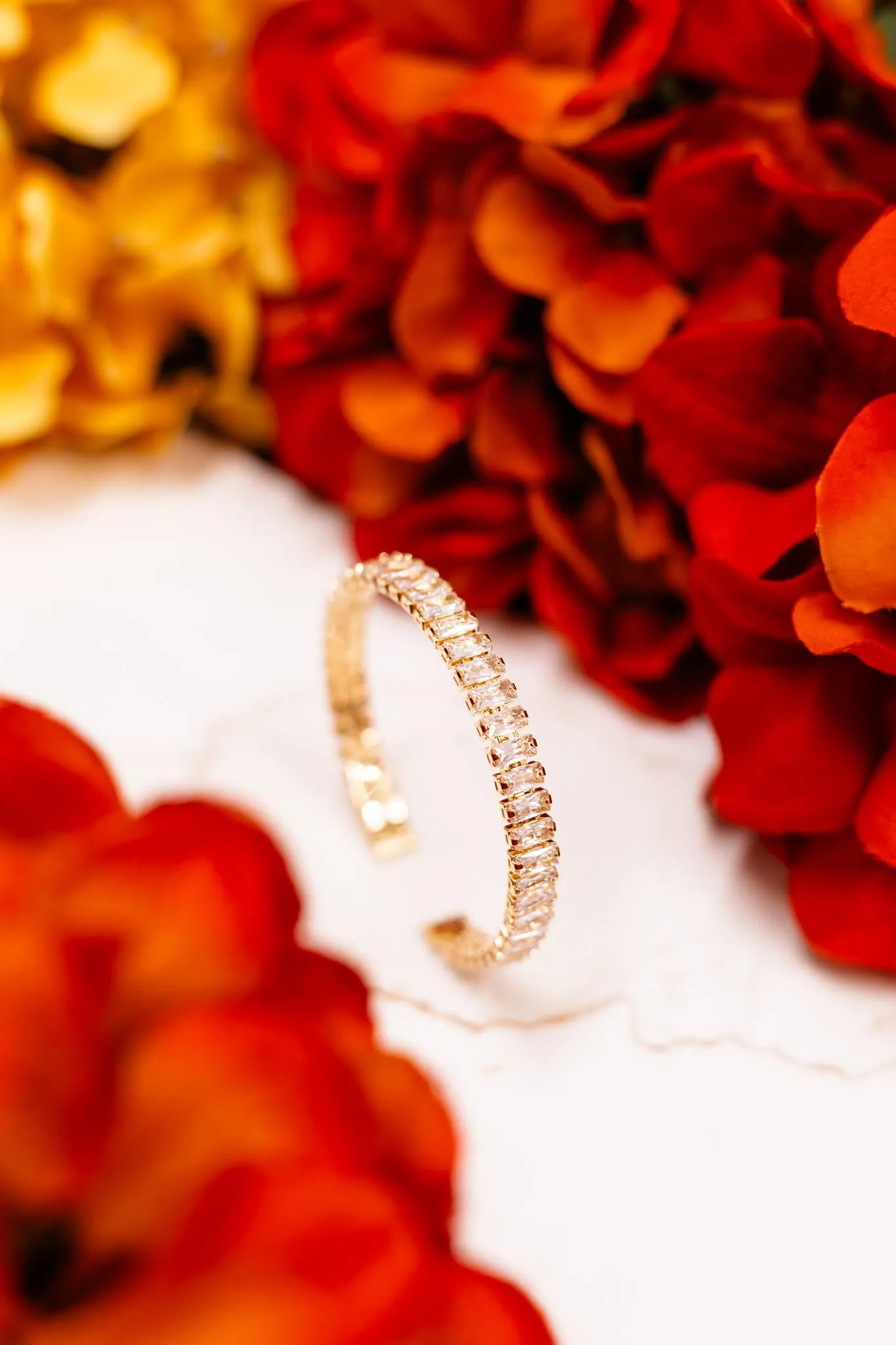 Shine Bright Cuff Bracelet - Gold