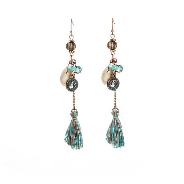 Tassel Ethnic Boho Earrings- Multiple styles